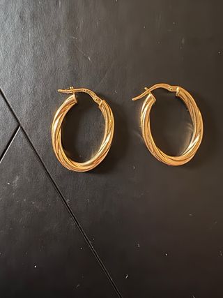 Pendientes Aro Oro 18k