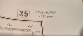 Mapa vintage Lequeitio