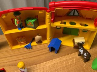 Playmobil Granja Maletín 1,2,3