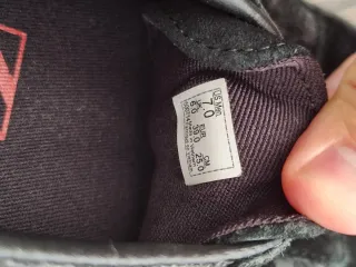 Zapatillas Vans Checkerboard Negras y Grises