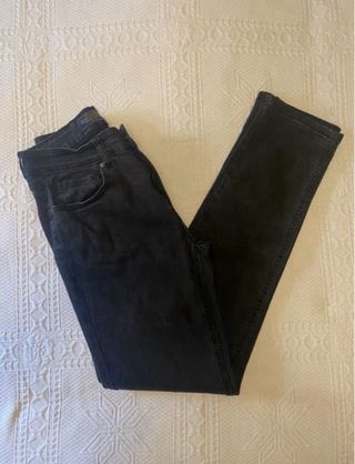 Vaqueros negros hombre talla 40