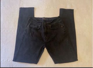 Vaqueros negros hombre talla 40