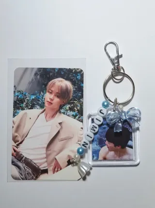 Llavero Jimin BTS Doble Cara