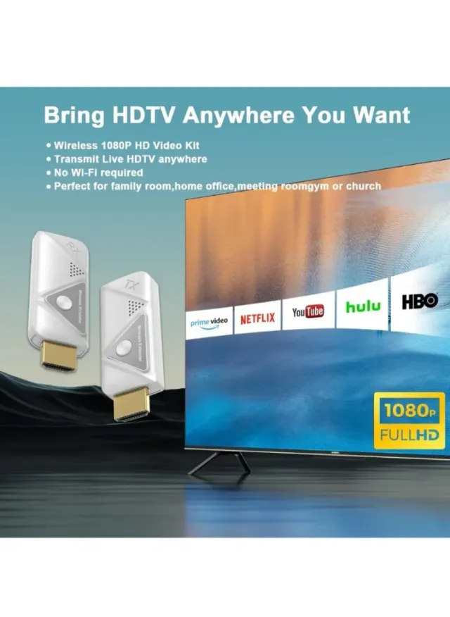 HDMI Inalámbrico Transmisor y Receptor HDMI.