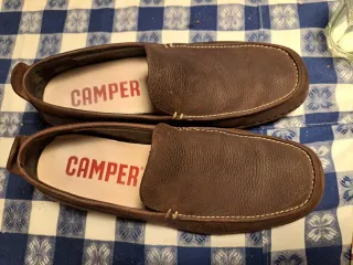 Mocasines Camper Hombre Piel Marrón