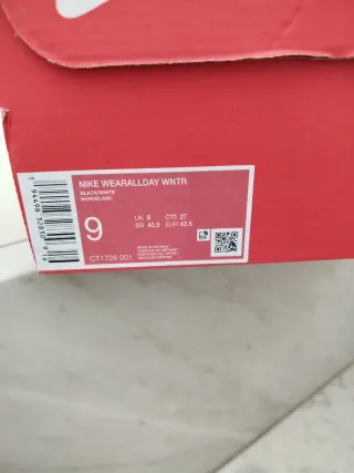 Scarpe Nike nere uomo