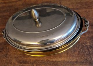 Piatto Scaldavivande Silver Plated