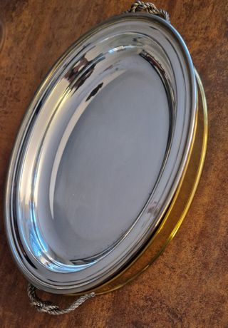 Piatto Scaldavivande Silver Plated