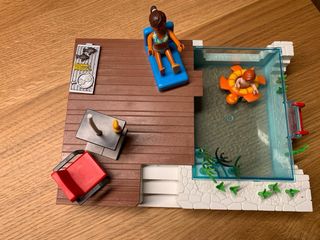 Playmobil Piscina con Terraza