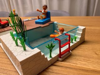 Playmobil Piscina con Terraza