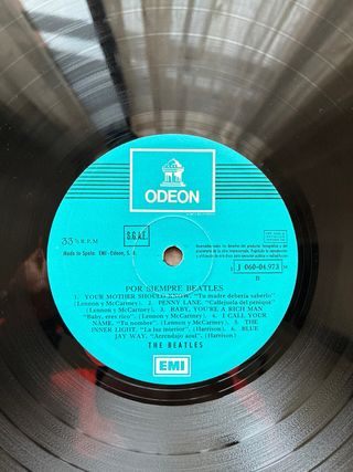 Vinilo “Por Siempre Beatles”