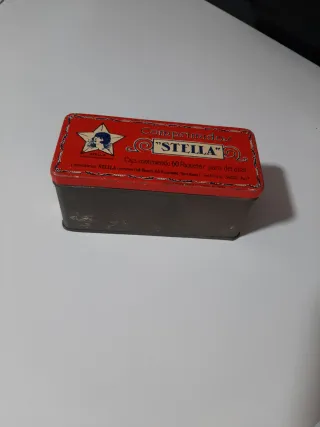 Caja antigua STELLA Comprimidos 15x6