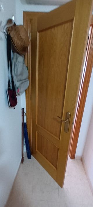 Puerta Roble Interior 72x202