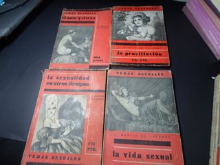 ANTIGUO 1932 Lotto 15 Libri Antichi su Temi Sessuali
