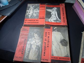 ANTIGUO 1932 Lotto 15 Libri Antichi su Temi Sessuali