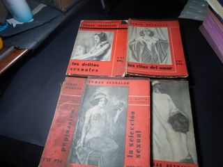 ANTIGUO 1932 Lotto 15 Libri Antichi su Temi Sessuali