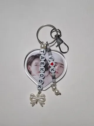 Llavero TAEKOOK BTS Doble Cara