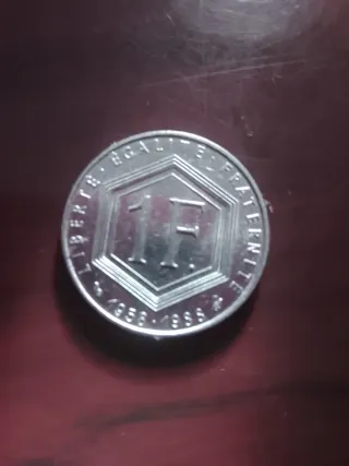 Moneda 1 Franco 1956-1988