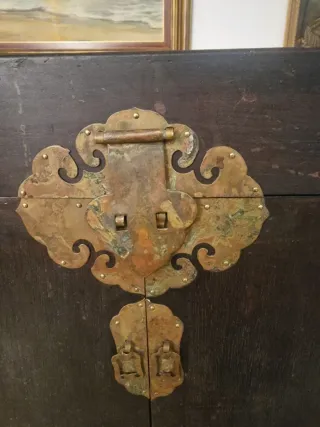 Caja joyero china antigua