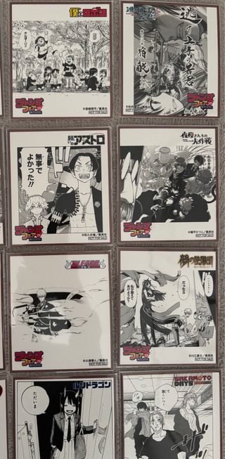 Carte postali manga anime
