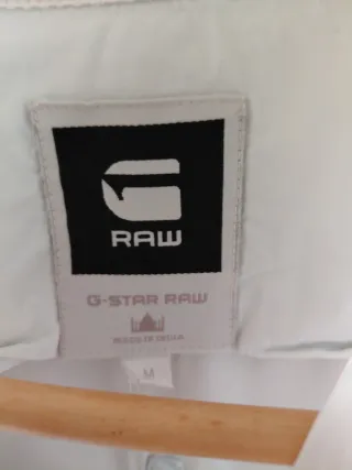 Camisa G-Star RAW Blanca Hombre
