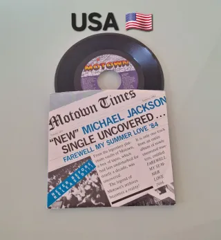 Michael Jackson Single Farewell My Summer Love