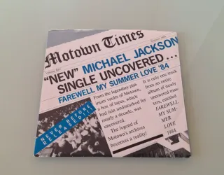 Michael Jackson Single Farewell My Summer Love