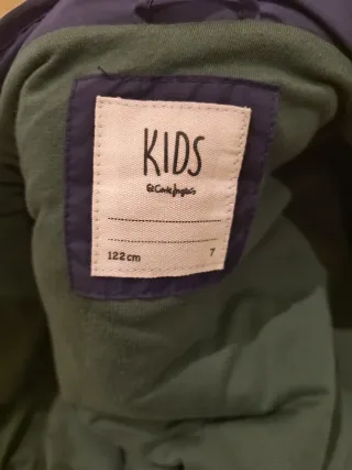 Cazadora niño acolchada marino El Corte Inglés