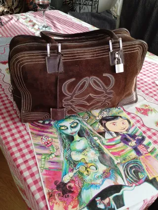 Bolso Loewe Amazona Marrón