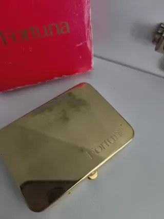 Set de afeitado Fortuna dorado