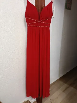 Vestido de ceremonia rojo