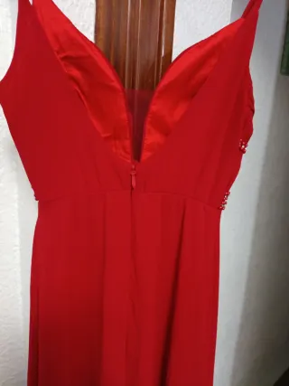 Vestido de ceremonia rojo