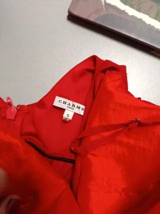 Vestido de ceremonia rojo