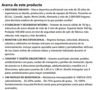 Bicicleta Estática DMASUN