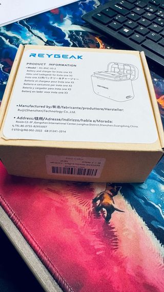 Baterias e Carregador Insta360 X3