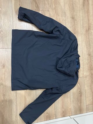 Chubasquero azul marino hombre