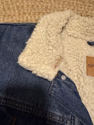 Chaqueta vaquera Springfield con borrego