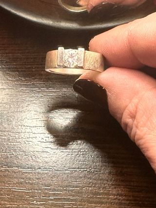 Anillo Syl Jewels Plata Topacio Blanco