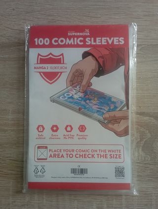 59 Buste Protettive Manga 13,1 × 17,8 cm