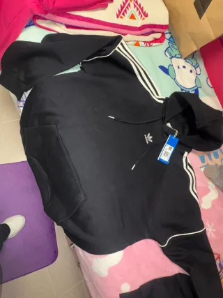 Sudadera Adidas Negra Caballero
