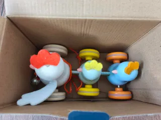 Janod Juguete Madera Gallina y Pollitos