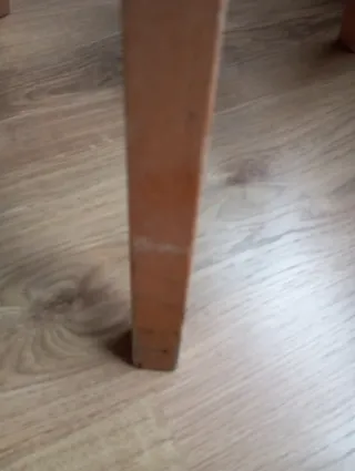 Taburete Ikea Svenerik madera vintage.