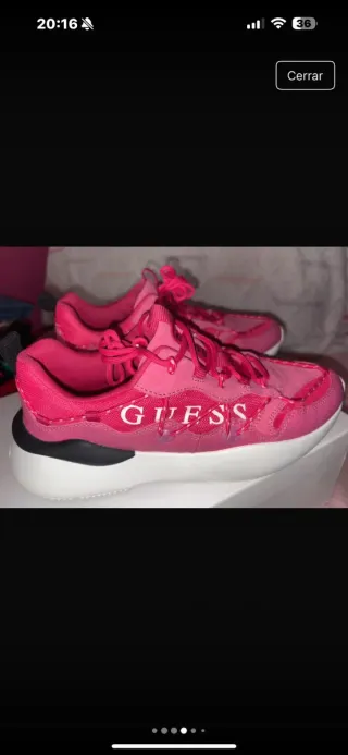 Zapatillas Guess Rosas Talla 39 Nuevas