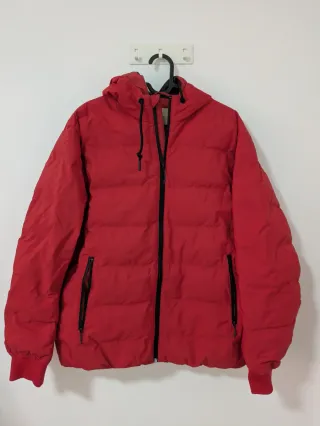 Chaqueta acolchada H&M roja