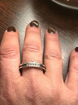 Anillo Jud Joies Plata con diamantes