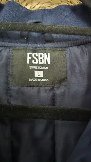 Chaqueta FSBN Negra y Blanca