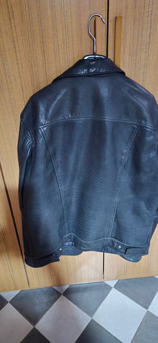 Cazadora Piel Búfalo Levi's Negra