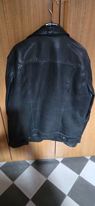 Cazadora Piel Búfalo Levi's Negra