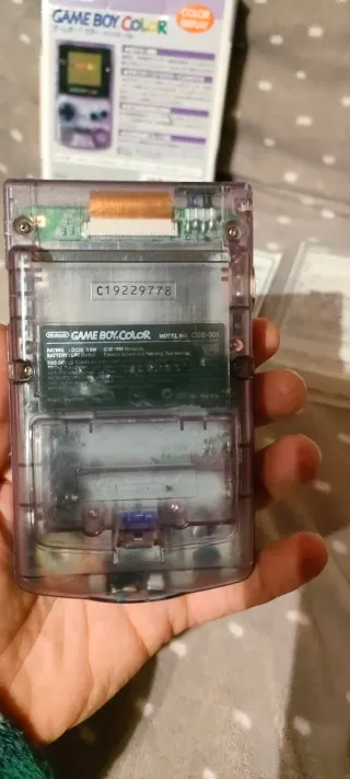 Nintendo Game Boy Color + Tetris