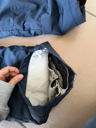 Pantalón de nieve azul 8 años